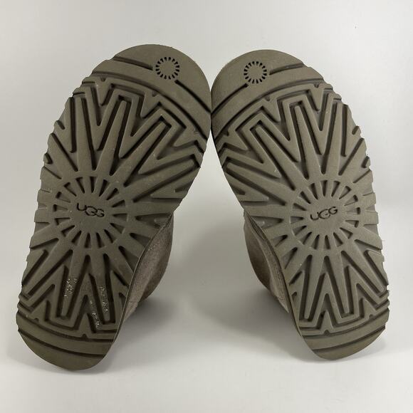 UGG Neumel Shearing Lined Chukka Boots Mens Size 6 Charcoal Light Gray - Picture 9 of 11